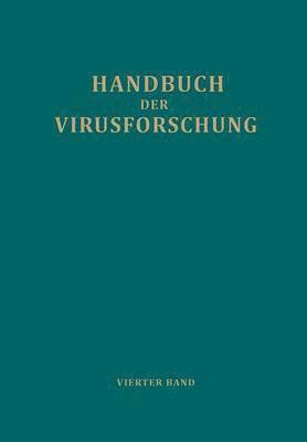 bokomslag Handbuch der Virusforschung