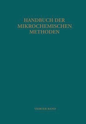 bokomslag Elektronenstrahl-Mikroanalyse