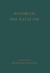 bokomslag Handbuch Der Katalyse