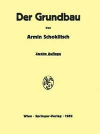 bokomslag Der Grundbau