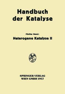 bokomslag Heterogene Katalyse II