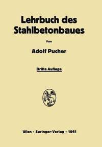 bokomslag Lehrbuch des Stahlbetonbaues