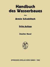 bokomslag Handbuch des Wasserbaues