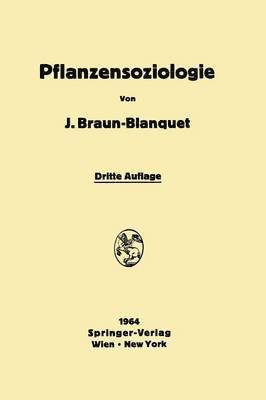 bokomslag Pflanzensoziologie