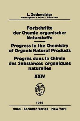 bokomslag Fortschritte Der Chemie Organischer Naturstoffe / Progress in the Chemistry of Organic Natural Products / Progrs Dans La Chimie Des Substances Organiques Naturelles