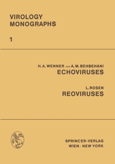 Herbert A. Wenner, Abbas M. Behbehani, Leon Rosen - ECHOViruses Reoviruses, Häftad