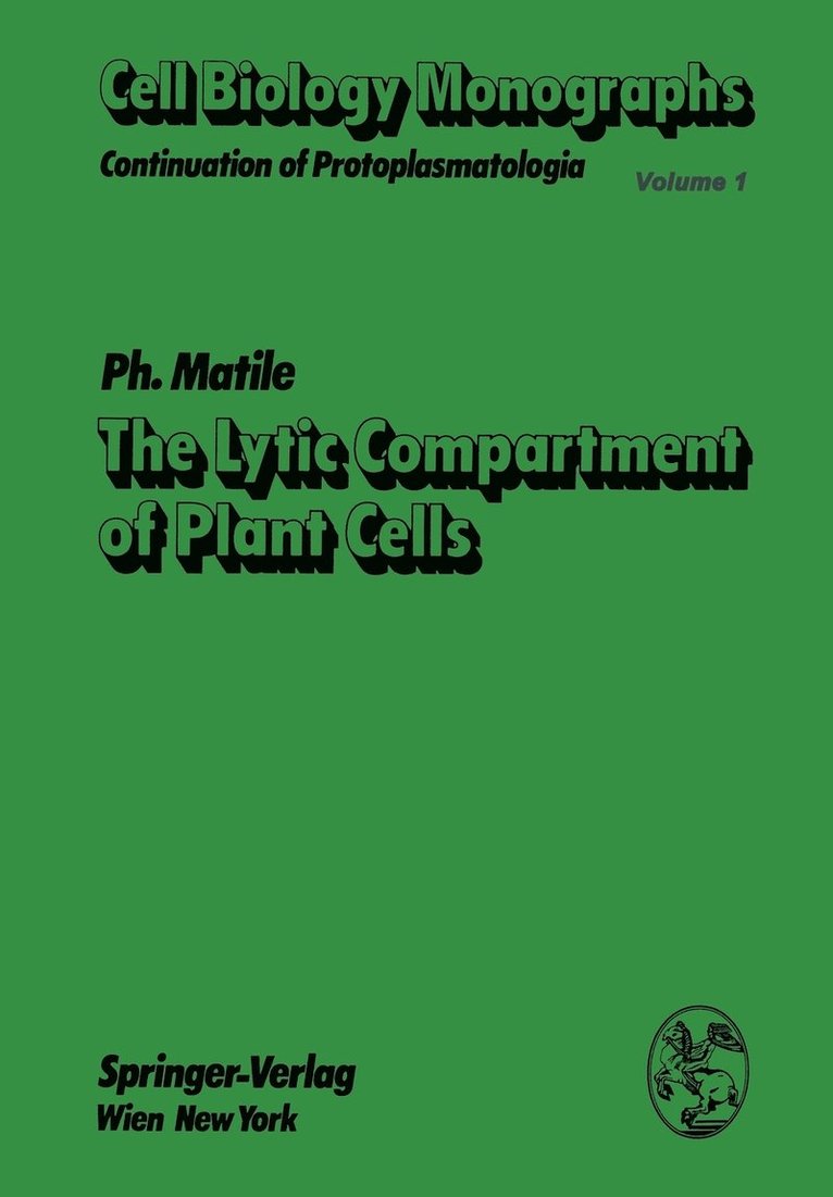 The Lytic Compartment of Plant Cells 1