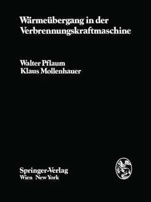 bokomslag Wärmeübergang in der Verbrennungskraftmaschine