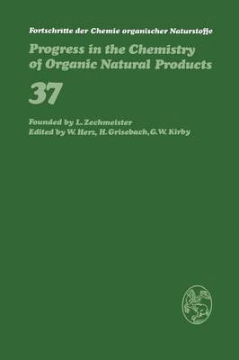 bokomslag Fortschritte der Chemie organischer Naturstoffe / Progress in the Chemistry of Organic Natural Products