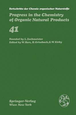 Fortschritte der Chemie organischer Naturstoffe / Progress in the Chemistry of Organic Natural Products 1