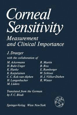 bokomslag Corneal Sensitivity