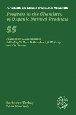 bokomslag Fortschritte der Chemie organischer Naturstoffe / Progress in the Chemistry of Organic Natural Products