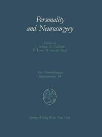 bokomslag Personality and Neurosurgery