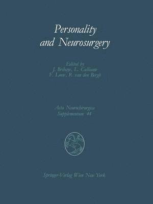 Personality and Neurosurgery 1