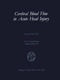 bokomslag Cerebral Blood Flow in Acute Head Injury