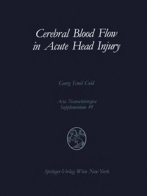 Cerebral Blood Flow in Acute Head Injury 1