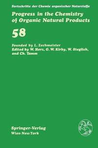 bokomslag Fortschritte der Chemie organischer Naturstoffe / Progress in the Chemistry of Organic Natural Products