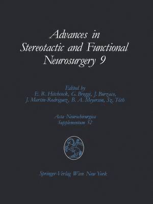 bokomslag Advances in Stereotactic and Functional Neurosurgery 9