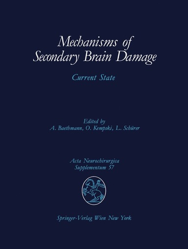 bokomslag Mechanisms of Secondary Brain Damage