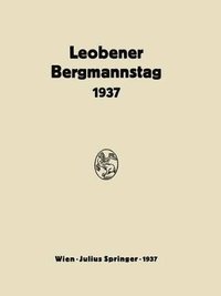 bokomslag Bericht ber den Leobener Bergmannstag