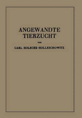 bokomslag Angewandte Tierzucht auf rassenbiologischer Grundlage