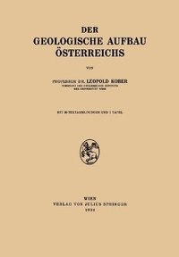 bokomslag Der Geologische Aufbau sterreichs