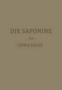 bokomslag Die Saponine