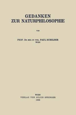 Gedanken zur Naturphilosophie 1