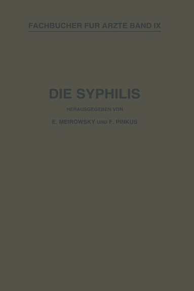 bokomslag Die Syphilis