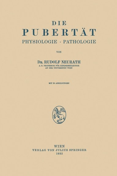 bokomslag Die Pubertt