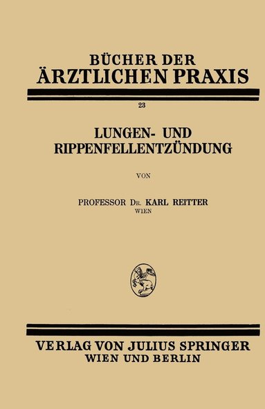 bokomslag Lungen- und Rippenfellentzndung