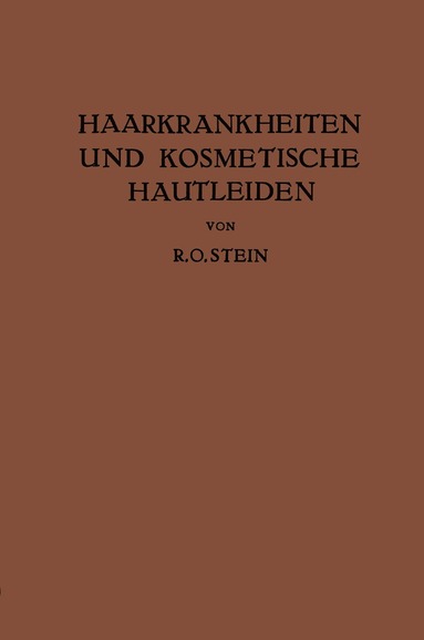 bokomslag Haarkrankheiten und Kosmetische Hautleiden