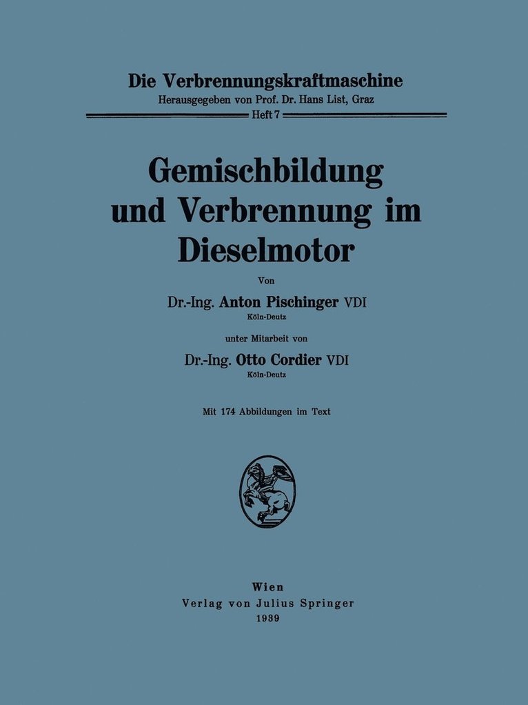 Gemischbildung und Verbrennung im Dieselmotor