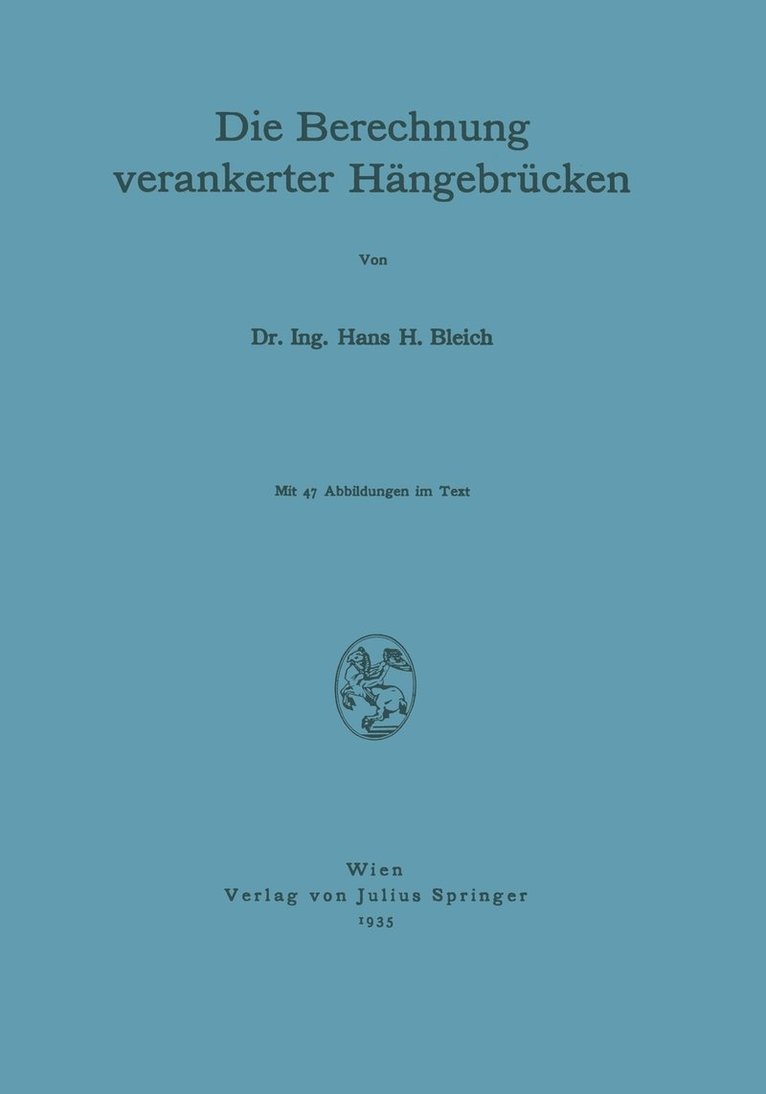 Die Berechnung verankerter Hngebrcken 1