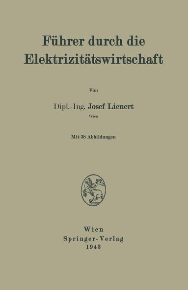 bokomslag Fhrer durch die Elektrizittswirtschaft