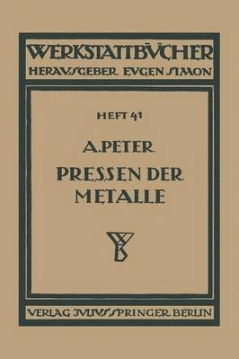 Das Pressen der Metalle (Nichteisenmetalle) 1