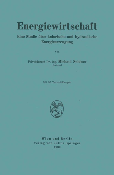 bokomslag Energiewirtschaft