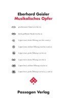 Eberhard Geisler - Musikalisches Opfer, Häftad