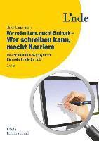 bokomslag Wer reden kann, macht Eindruck - Wer schreiben kann, macht Karriere