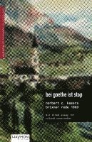bokomslag bei goethe ist stop