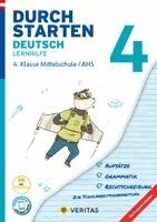Jutta Hofer, Vera Igler - Durchstarten  4. Klasse - Deutsch Mittelschule/AHS - Lernhilfe mit herausnehmbares Lösungsheft, Häftad