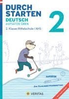 bokomslag Durchstarten 2. Klasse - Deutsch Mittelschule/AHS - Aufsätze