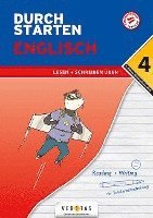 bokomslag Durchstarten 4. Klasse - Englisch Mittelschule/AHS - Lesen und Schreiben