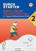 bokomslag Durchstarten 2. Klasse - Englisch Mittelschule/AHS - Hörverständnis
