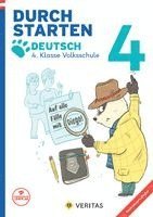 Catherine Salomon, Jutta Schabhüttl - Durchstarten Volksschule 4. Klasse. Auf alle Fälle mit Diego! Deutsch - Übungsbuch, Häftad