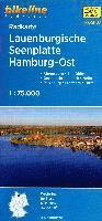 bokomslag Lauenburgische Seenplatte Hamburg East cycling map