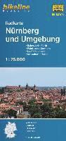Nürnberg & surroundings cycle map 1