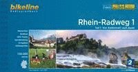bokomslag Rhein Radweg 1 Von Andermatt nach Basel