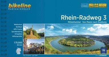 Rhein Radweg 3 Mittelrheintal von Mainz nach Duisburg 1