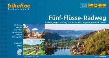 Fnf - Flsse Radweg von Naab, Vils, Pegnitz, Altmhl, Donau 1
